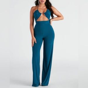 Windsor halter jumpsuit